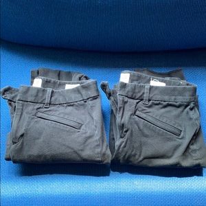 GAP black work pants size 2